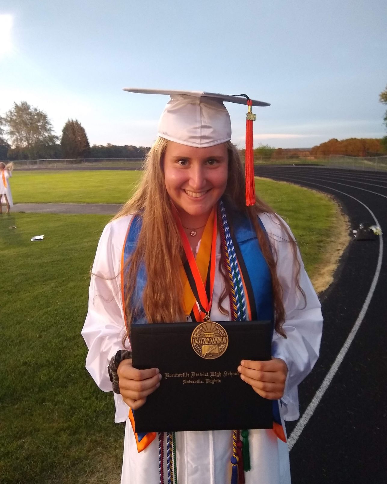 Shannon Hutchens, valedictorian of Brentsville District High School